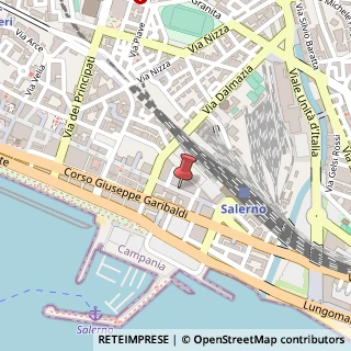 Mappa Corso Vittorio Emanuele,  42, 84123 Salerno, Salerno (Campania)