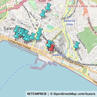 Mappa Via Salvatore Marano, 84123 Salerno SA, Italia (0.5235)