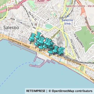 Mappa Via Salvatore Marano, 84123 Salerno SA, Italia (0.22)