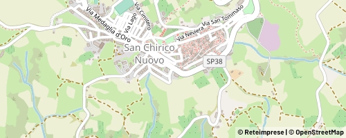 Mappa San Chirico Nuovo