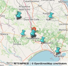 Mappa Z.I. per Castellaneta, 74011 Castellaneta TA, Italia (16.38462)