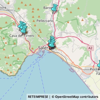 Mappa Via SS. Martiri Salernitani, 84123 Salerno SA, Italia (3.84545)