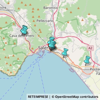 Mappa Via SS. Martiri Salernitani, 84123 Salerno SA, Italia (2.66909)
