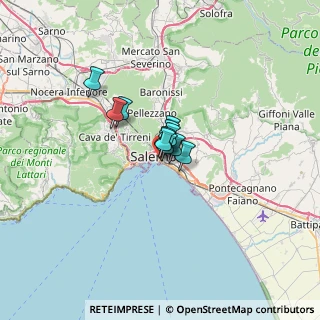 Mappa Via Santi Martiri Salernitani, 84123 Salerno SA, Italia (2.88455)
