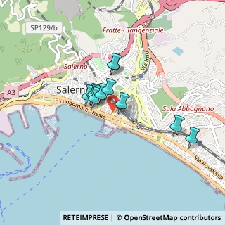 Mappa Via Santi Martiri Salernitani, 84123 Salerno SA, Italia (0.66273)