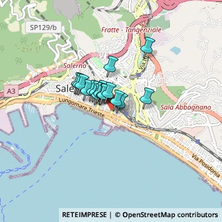 Mappa Via SS. Martiri Salernitani, 84123 Salerno SA, Italia (0.49647)