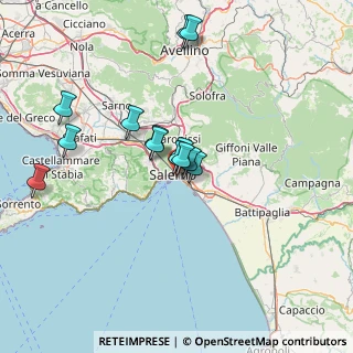 Mappa Via SS. Martiri Salernitani, 84123 Salerno SA, Italia (12.79154)