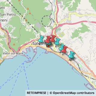 Mappa Via SS. Martiri Salernitani, 84123 Salerno SA, Italia (0.97091)