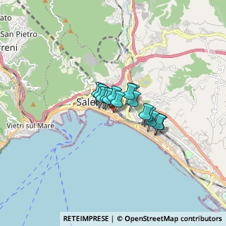 Mappa Via SS. Martiri Salernitani, 84123 Salerno SA, Italia (0.89733)