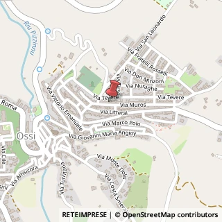 Mappa Via Muros, 47, 07045 Ossi, Sassari (Sardegna)
