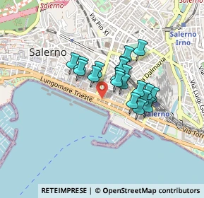 Mappa Corso Giuseppe Garibaldi, 84122 Salerno SA, Italia (0.322)