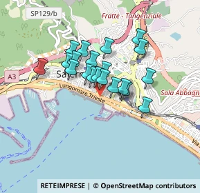 Mappa Corso Giuseppe Garibaldi, 84125 Salerno SA, Italia (0.676)