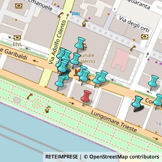 Mappa Corso Giuseppe Garibaldi, 84125 Salerno SA, Italia (0.02593)