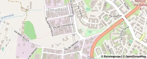 Mappa Matera