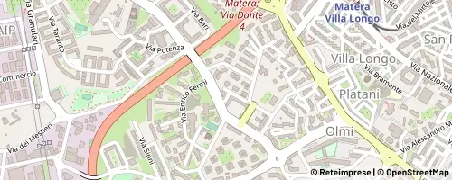 Mappa Matera