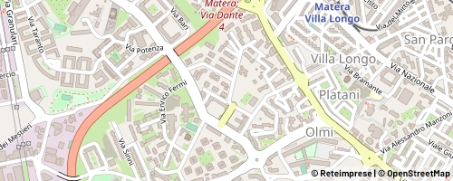 Mappa Matera