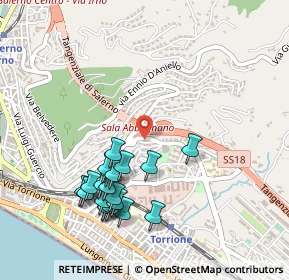 Mappa Via S. Felice in Felline, 84134 Salerno SA, Italia (0.5465)