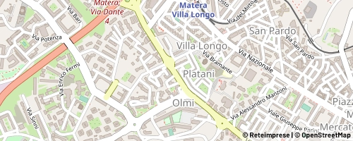 Mappa Matera