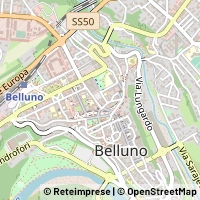Karte Belluno