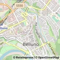 Mapa Belluno