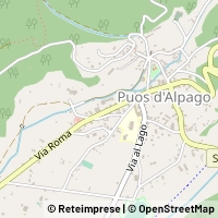 Map Puos d'Alpago