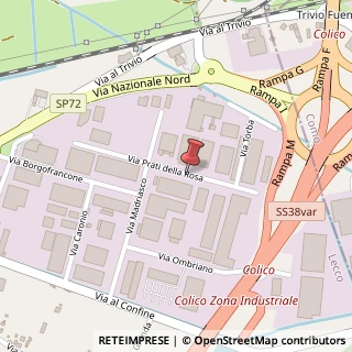 Mappa Via Prati della Rosa, 26, 23823 Colico, Lecco (Lombardia)