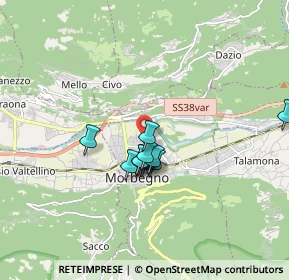 Mappa Via dei Sedini, 23017 Morbegno SO, Italia (1.24091)