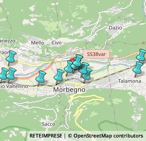 Mappa Via dei Sedini, 23017 Morbegno SO, Italia (1.76615)