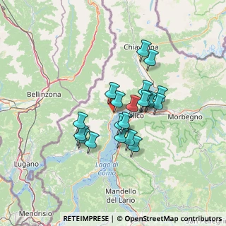 Mappa Via Giussanico, 22015 Gravedona ed Uniti CO, Italia (10.566)
