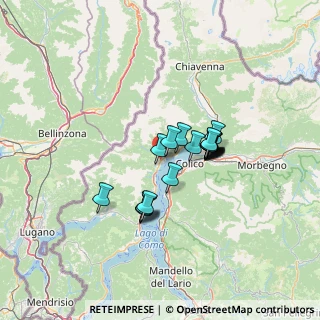 Mappa Via Giussanico, 22015 Gravedona ed Uniti CO, Italia (9.5955)