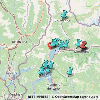 Mappa Via Giussanico, 22015 Gravedona ed Uniti CO, Italia (15.588)