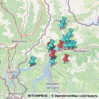 Mappa Via Giussanico, 22015 Gravedona ed Uniti CO, Italia (10.655)