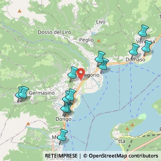 Mappa Via Giussanico, 22015 Gravedona ed Uniti CO, Italia (2.36308)