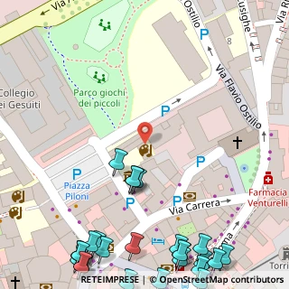 Mappa Via Agostino d'Incà, 32100 Belluno BL, Italia (0.08462)