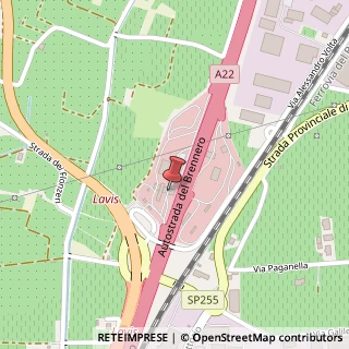Mappa Km128.730, A22, 38015 Lavis, Trento (Trentino-Alto Adige)