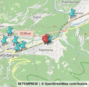 Mappa Via Stelvio, 23018 Talamona SO, Italia (2.43455)