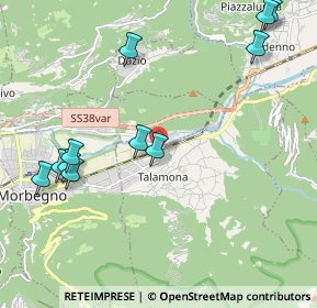 Mappa Via Stelvio, 23018 Talamona SO, Italia (2.43273)