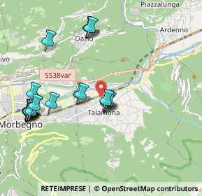 Mappa Via Stelvio, 23018 Talamona SO, Italia (2.1055)