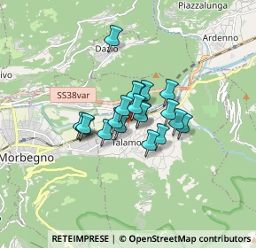 Mappa Via Stelvio, 23018 Talamona SO, Italia (0.956)