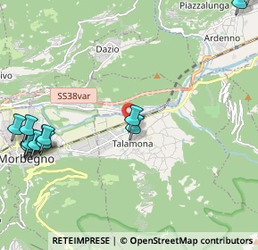 Mappa Via Stelvio, 23018 Talamona SO, Italia (2.93643)