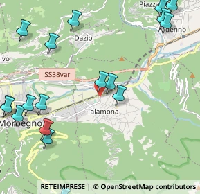 Mappa Via Stelvio, 23018 Talamona SO, Italia (3.0355)