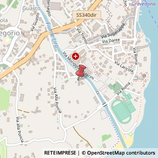 Mappa Via alla Poncia, 216, 22015 Gravedona ed Uniti, Como (Lombardia)