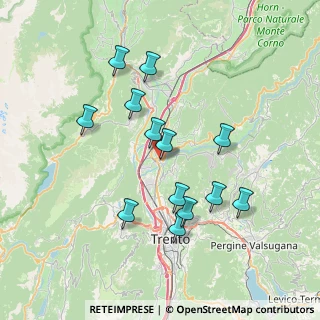 Mappa Via dei Colli, 38015 Lavis TN, Italia (6.87692)