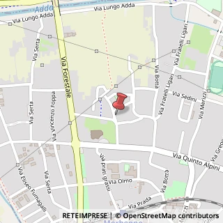 Mappa Via Donatori di Sangue, 4, 23017 Morbegno, Sondrio (Lombardia)