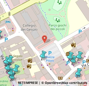 Mappa Piazza Piloni Giorgio, 32100 Belluno BL, Italia (0.131)