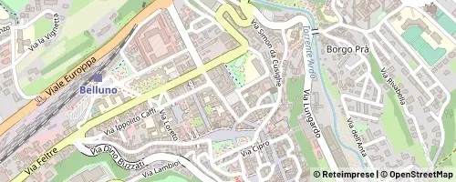 Mappa Belluno
