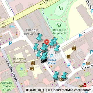 Mappa Piazza Giorgio Piloni, 32100 Belluno BL, Italia (0.01379)