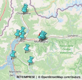 Mappa Via Angelo Manzocchi, 23017 Morbegno SO, Italia (13.58417)