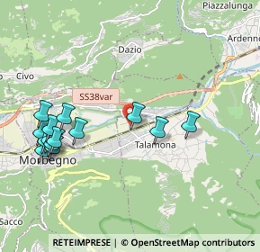 Mappa Via Isola, 23018 Talamona SO, Italia (2.18)