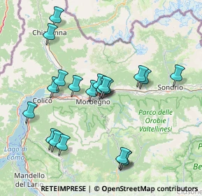 Mappa Via Isola, 23018 Talamona SO, Italia (14.8575)